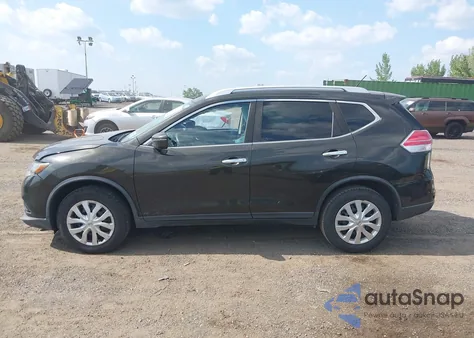 2016 Nissan Rogue S из США, поврежденный, VIN KNMAT2MV2GP730023